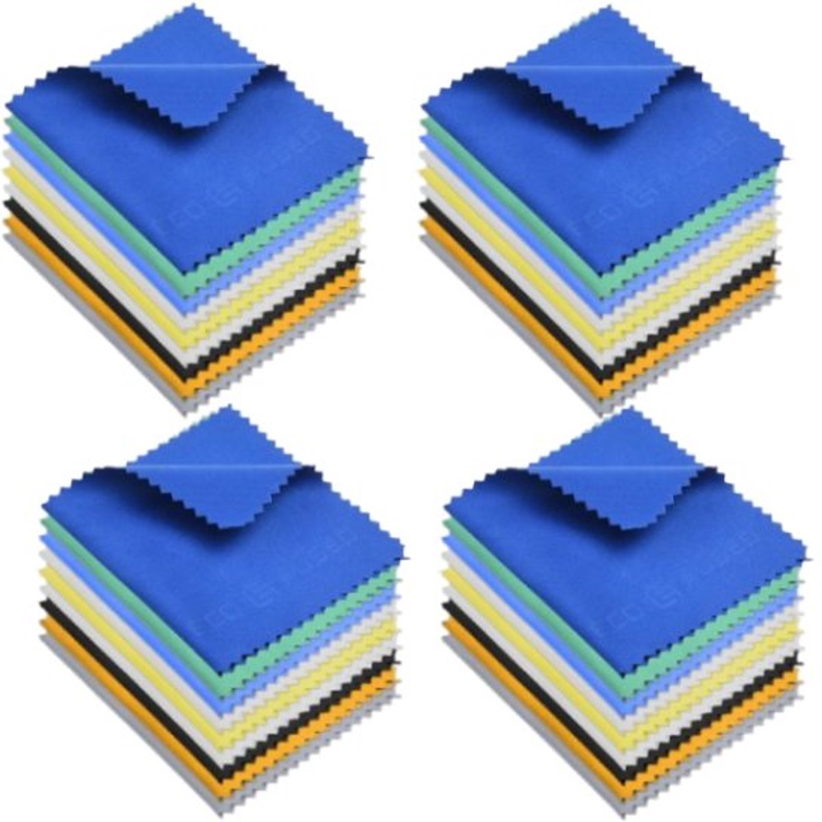 Microfiber Reinigingsdoekjes - 36 stuks - voor mobiele telefoons, laptops, tablets, brillen, zilver en gevoelige oppervlakken - 14 x 8 cm