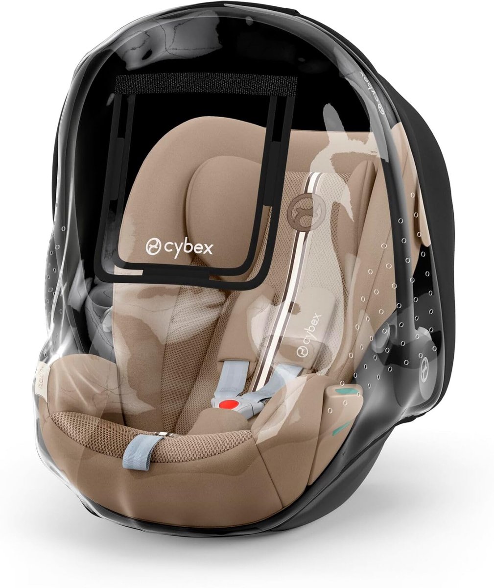 Transparante regenhoes voor babyzitje Aton en Cloud