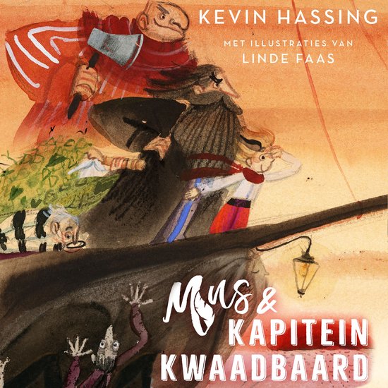 Mus en kapitein Kwaadbaard en De 5 slangen - cover