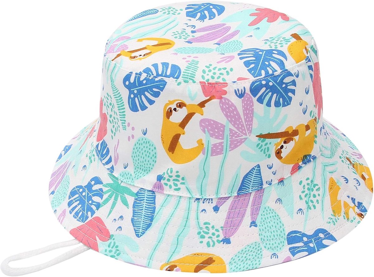 Vissershoedje voor Baby en Peuter - Zomer Zonnehoedje voor Jongen en Meisje
