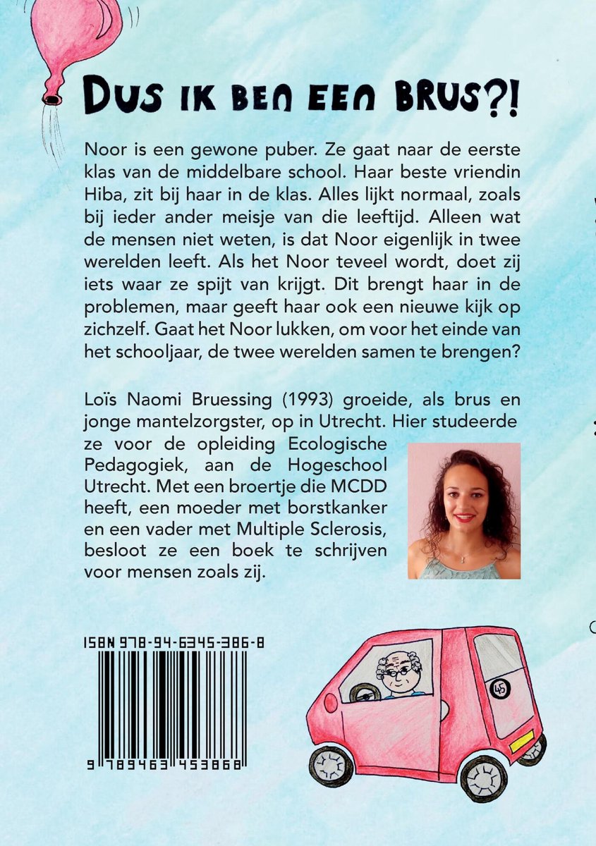 Dus ik ben een brus?! - back cover