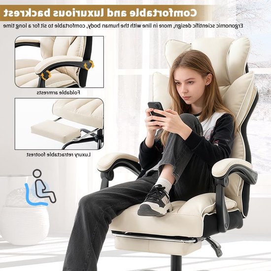 Corvance Gamingstoel Ergonomisch met Verstelbare Hoogte - Corvance - €329,99