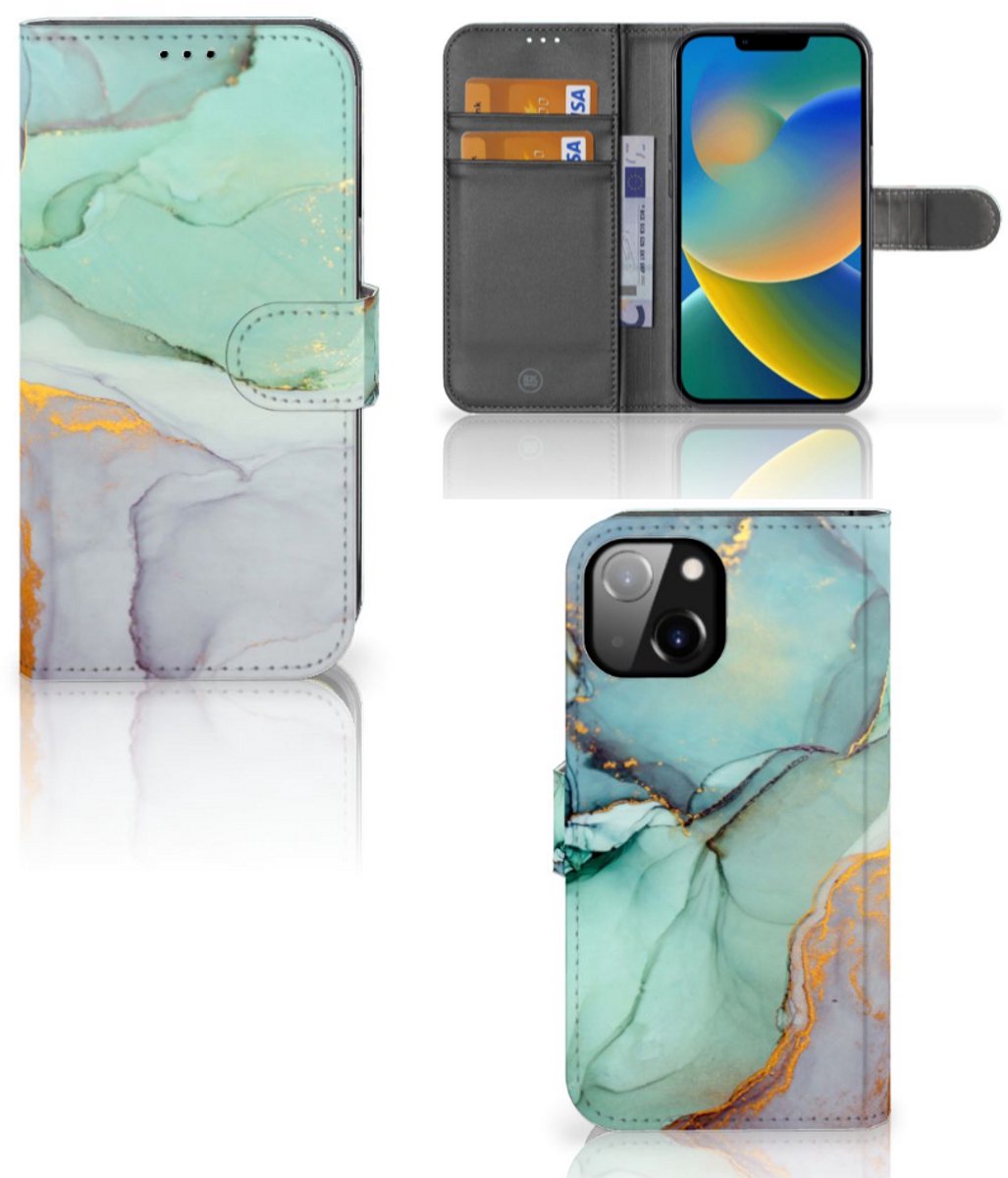 Hoesje voor Apple iPhone 14 Watercolor Mix
