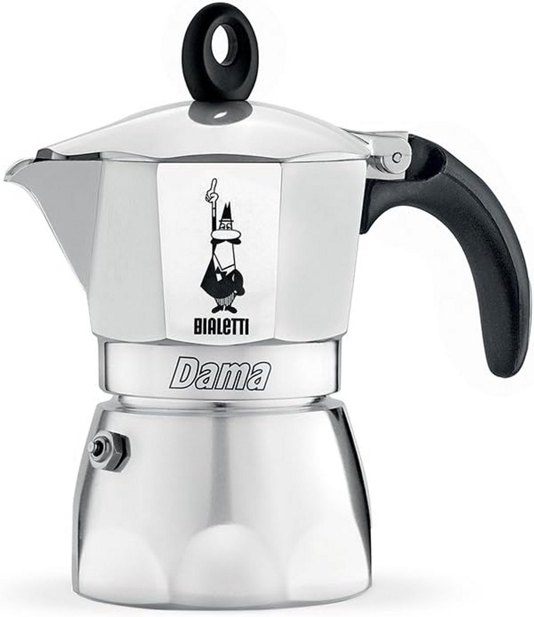 Moka Caffettiera 3 Tazze van Aluminium