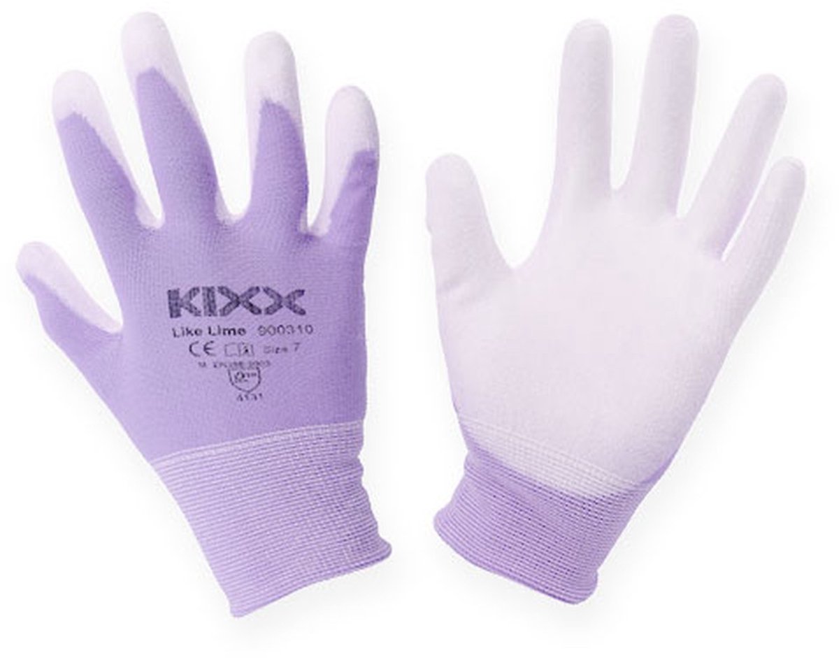 Kixx Tuinhandschoenen - Lovely Lilac - Maat 7