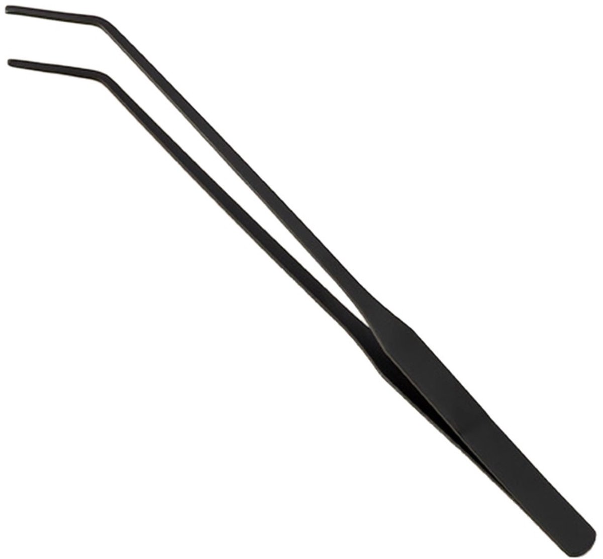 Cuhostki 1 Stuk - Rvs Pincet - Epileerpincet 27Cm Zwart Professioneel Durezaam