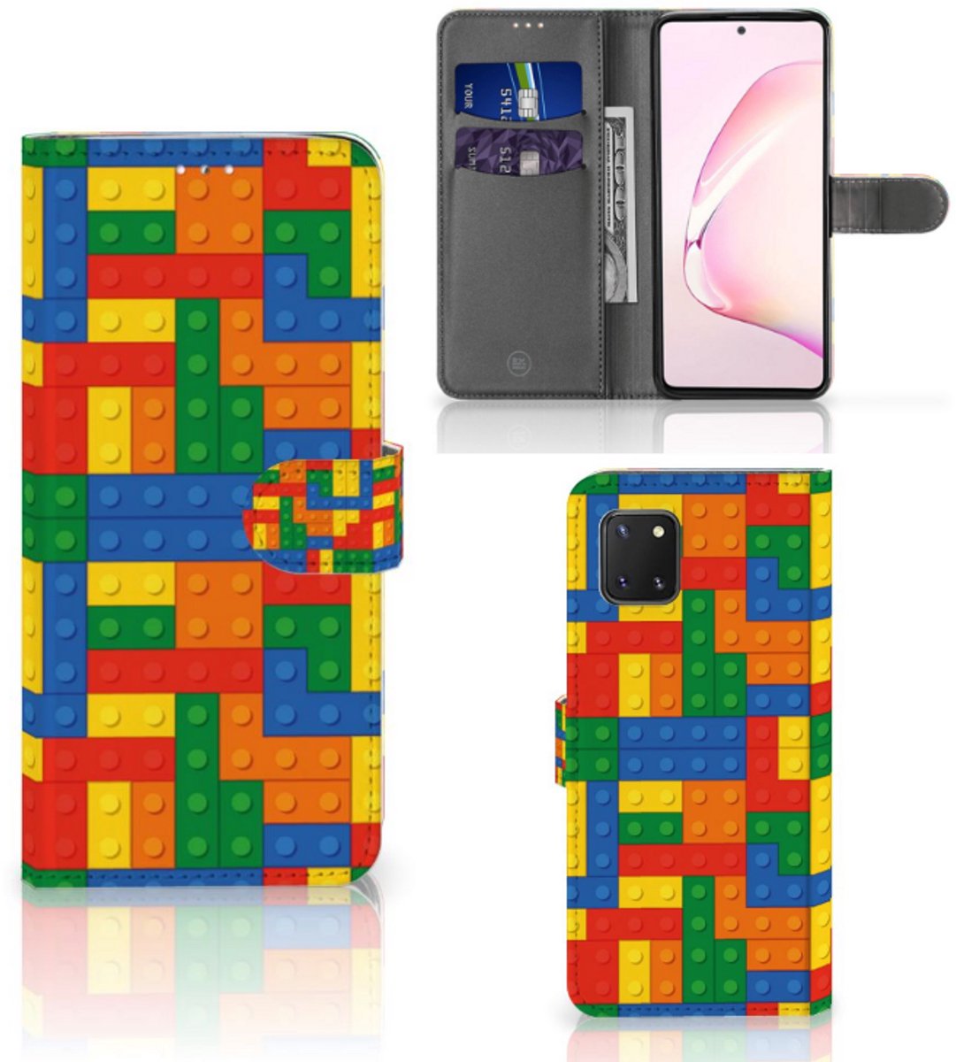 Samsung Note 10 Lite Telefoon Hoesje Blokken