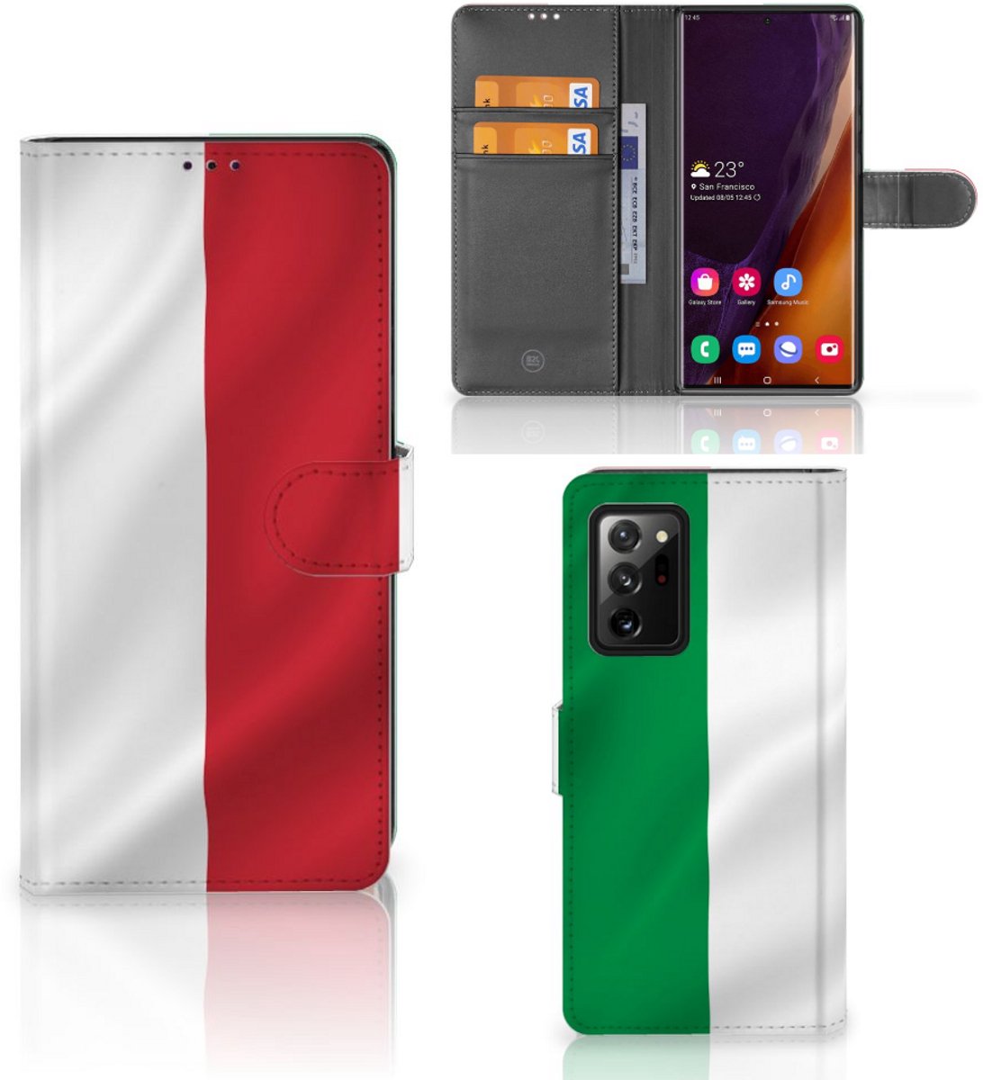 Samsung Galaxy Note20 Ultra Bookstyle Case Italië