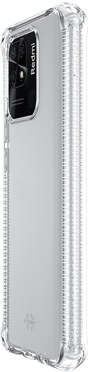 Itskins, Case voor Xiaomi Redmi 10C Versterkt spectrum helder, Transparant