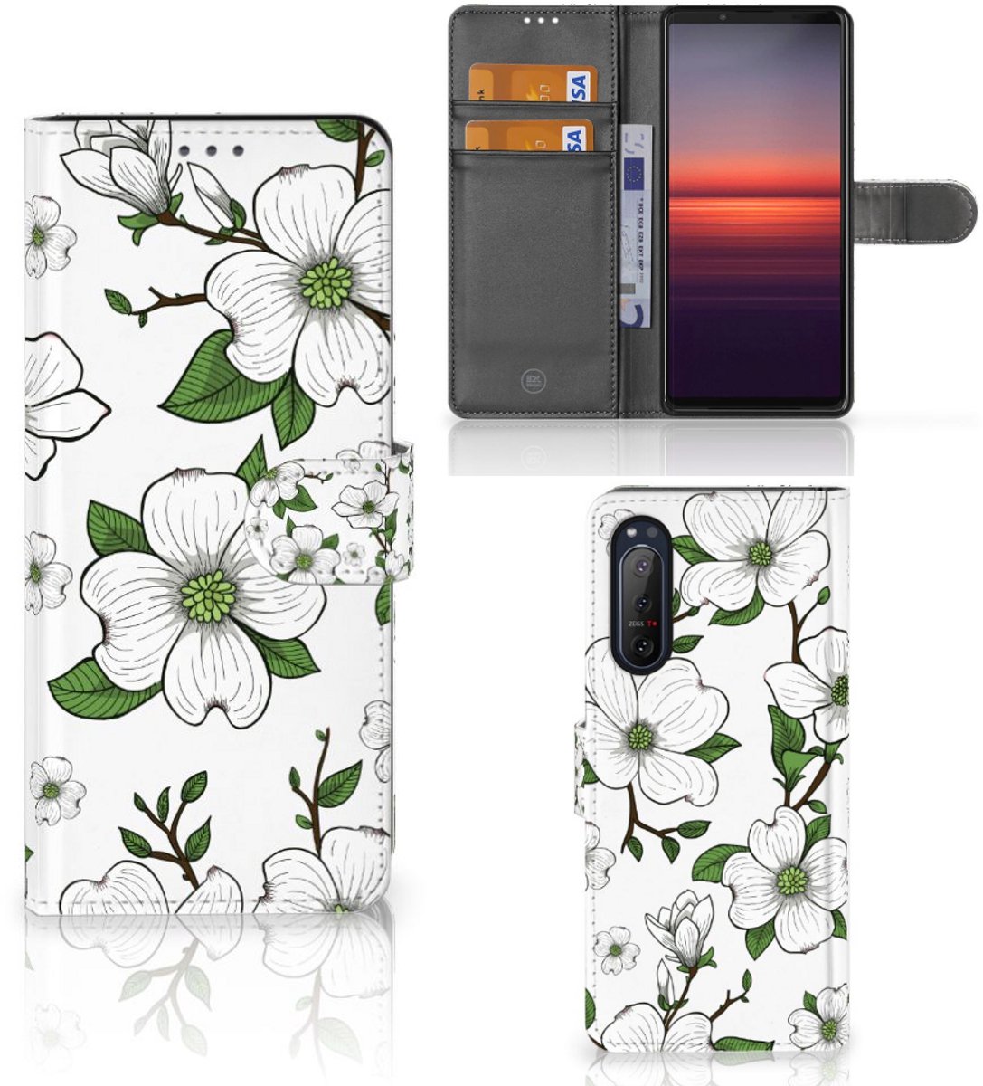 Sony Xperia 5II Hoesje Dogwood Flowers
