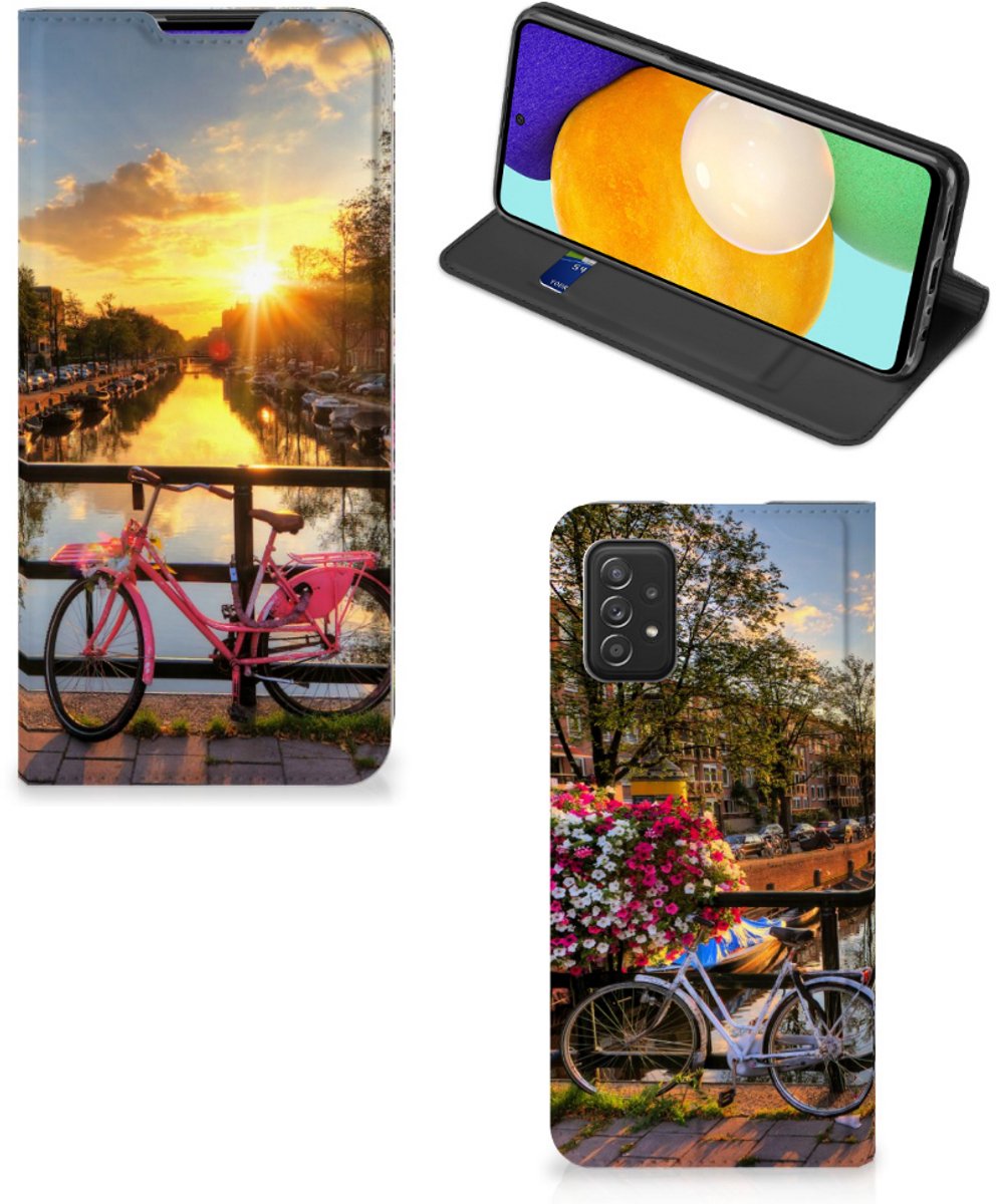 Samsung Galaxy A03s Book Cover Amsterdamse Grachten