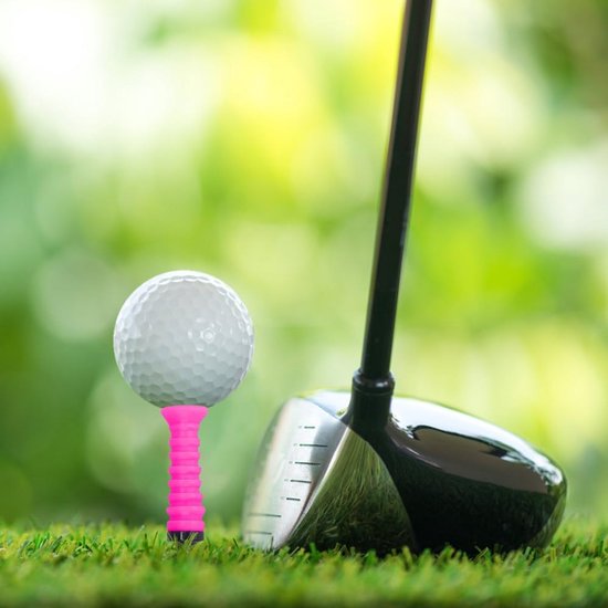 Golf Elastische Tees - 10 Stuks Lichtgewicht Herbruikbare Trainingstees voor Golf van Merkloos — afbeelding 4