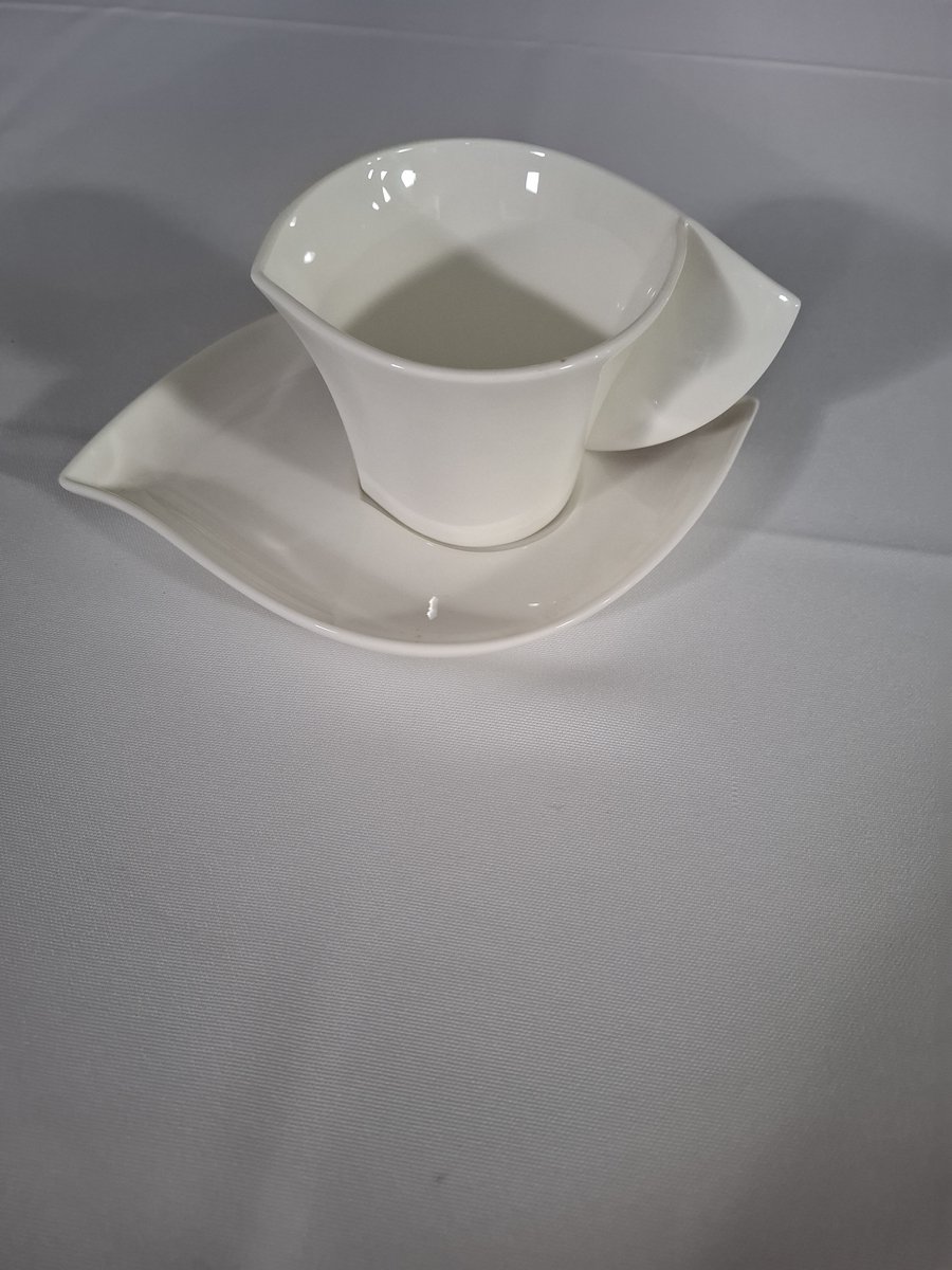 Hutschenreuther Luna Wit 2 stuks combitas en o/tas