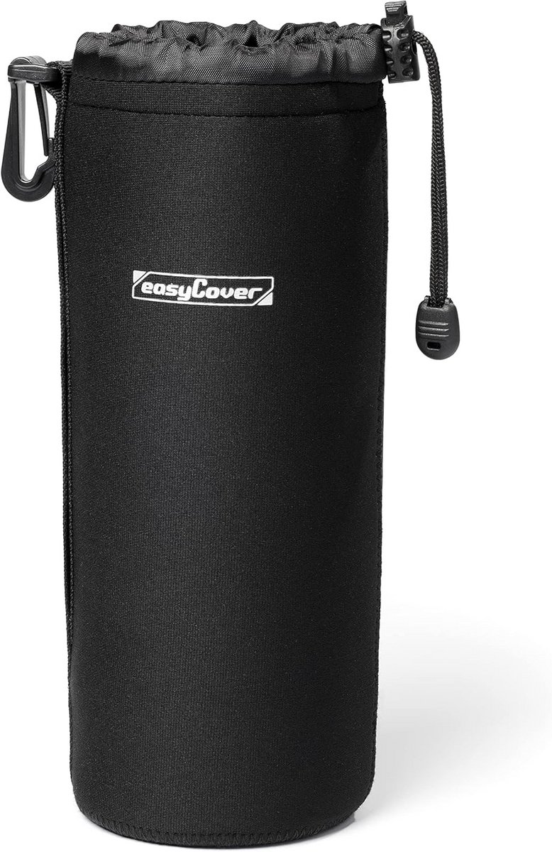 Neoprene Lens Case - X-Large - Black - Protect Your Lens with Soft Pouch