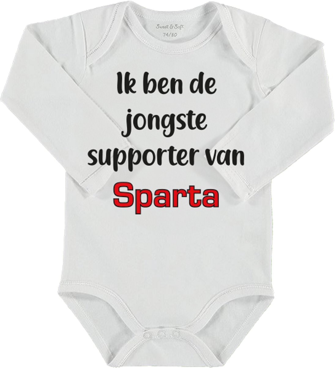 Rompertje jongste supporter van Sparta