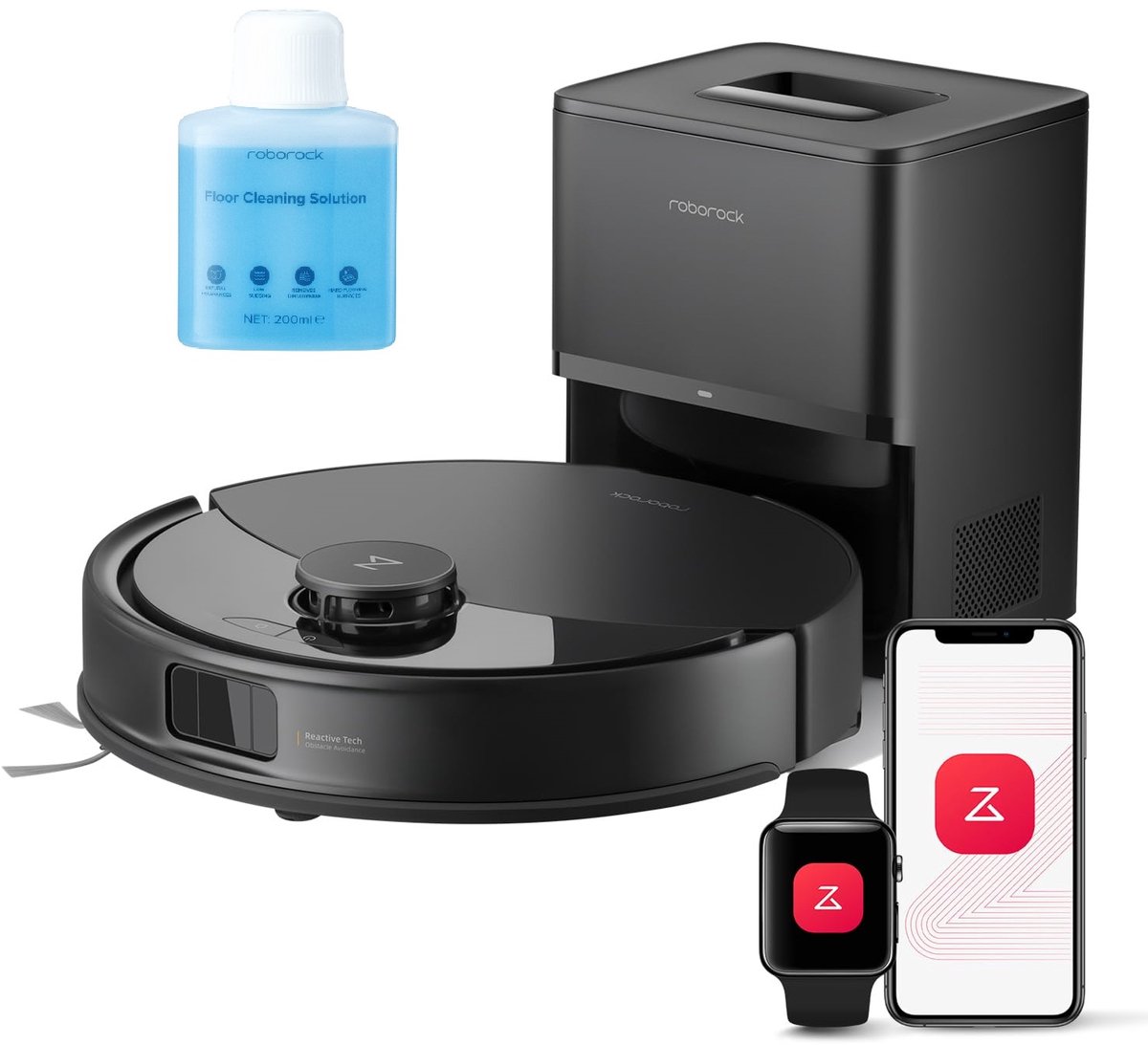 Roborock Q10 PF+ Robotstofzuiger met Dweilfunctie 10000Pa - afbeelding 2