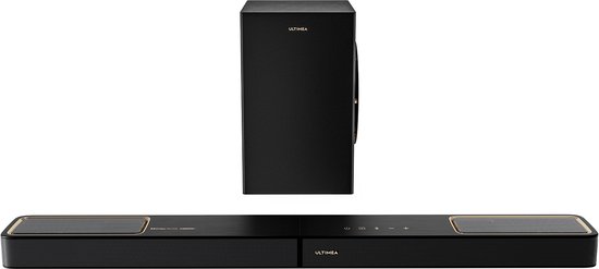 ULTIMEA 3.1.2-kanaals Dolby Atmos soundbar met subwoofer, app-bediening, Bluetooth 5.4, Skywave F30 Boom