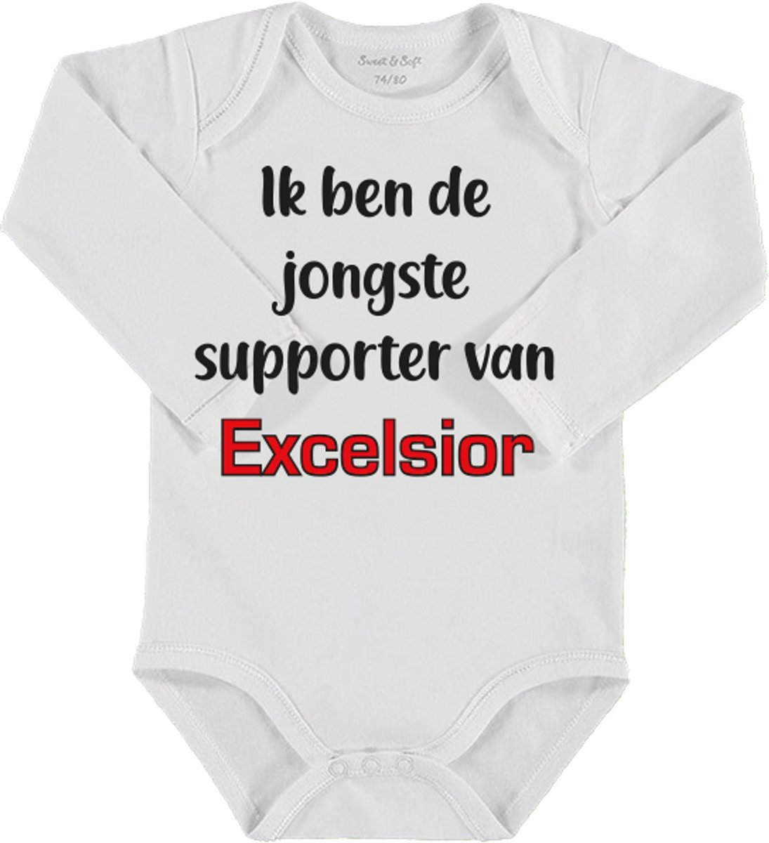 Rompertje jongste supporter van Excelsior.