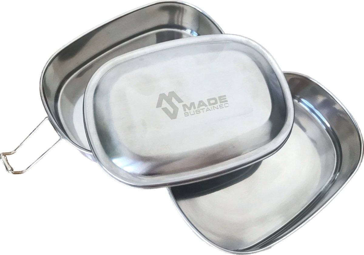 RVS Lunchbox Double Feeder