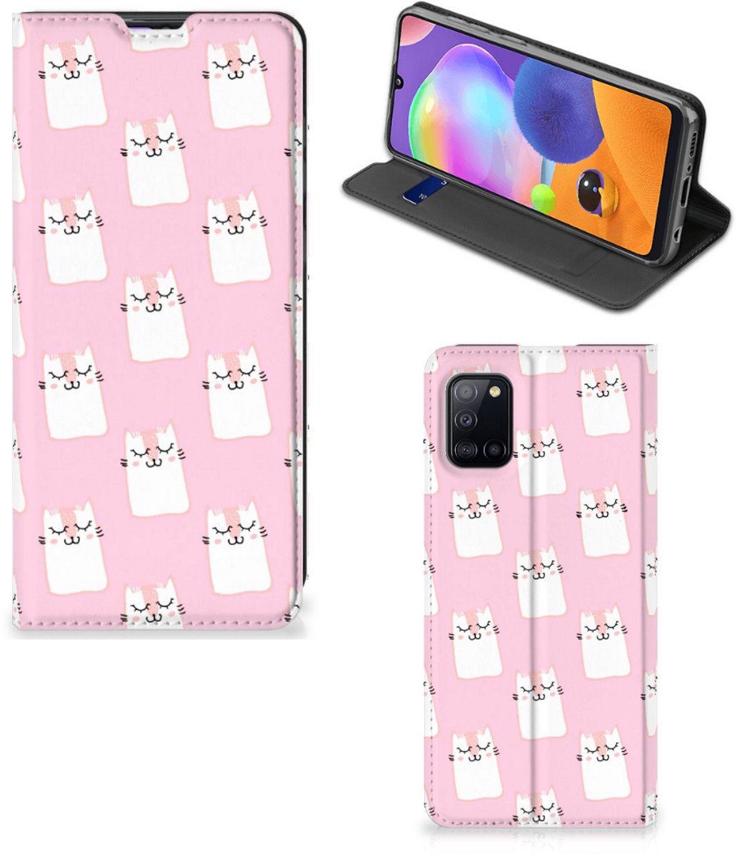 Samsung Galaxy A31 Hoesje maken Sleeping Cats