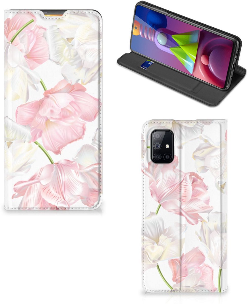 Samsung Galaxy M51 Smart Cover Lovely Flowers