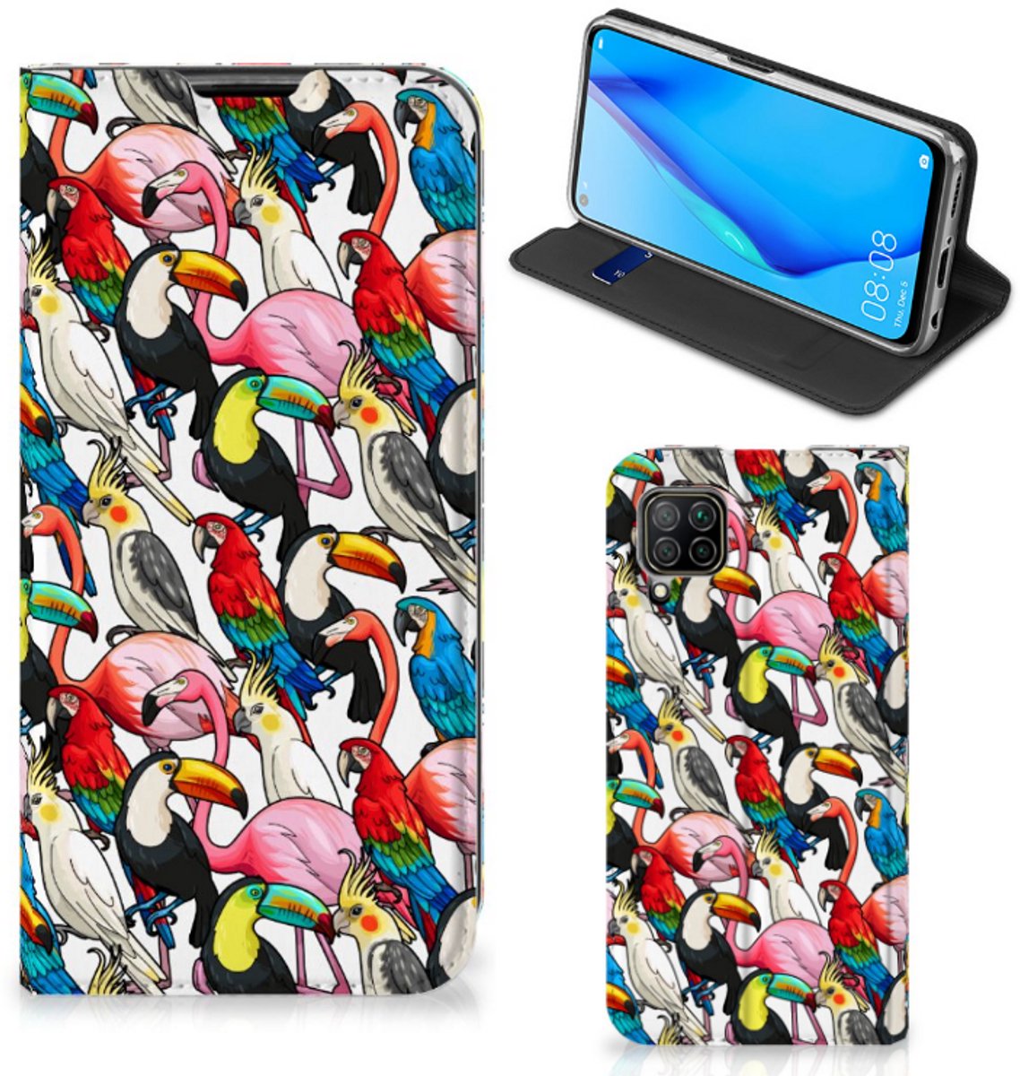 Huawei P40 Lite Hoesje maken Birds