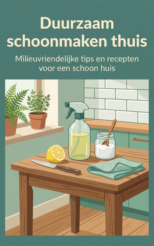 Duurzaam schoonmaken thuis - cover