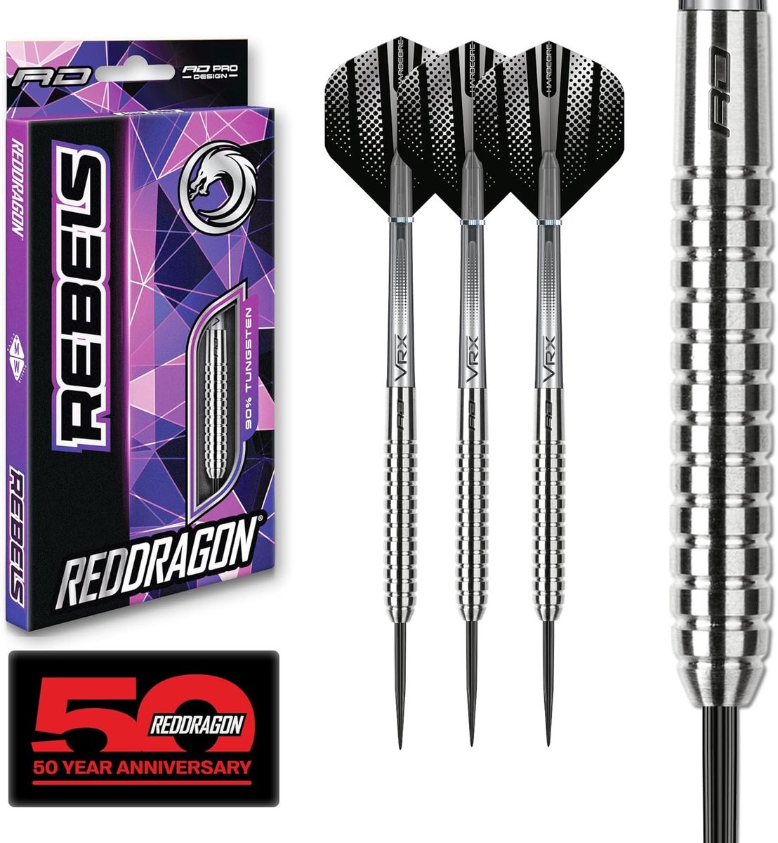 Professionele Tungsten Dartpijlen 21, 23, 25 of 26g met Flights en Schachten