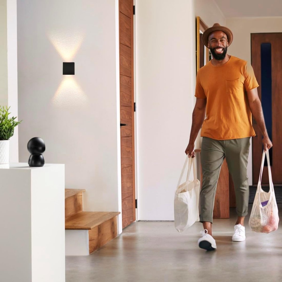 Binnencamera Wifi voor Bewaking met Nachtzicht en Bewegingsmelder - Slimme Indoor Camera