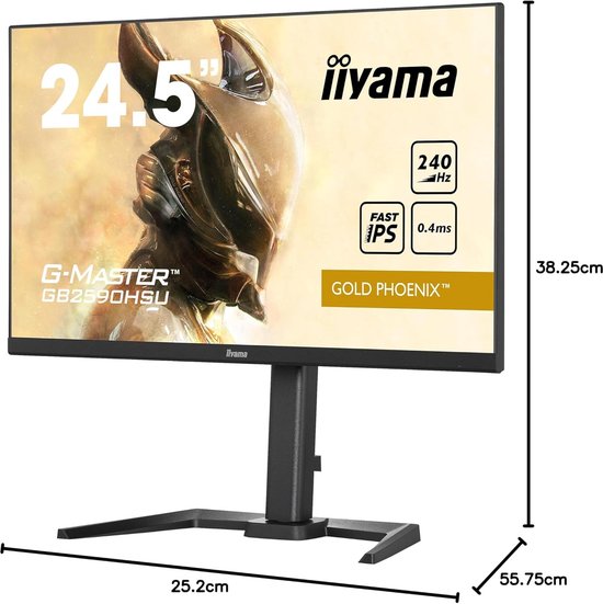 240Hz Gaming Monitor 25 Inch met IPS-paneel en FreeSync van Merkloos — afbeelding 2