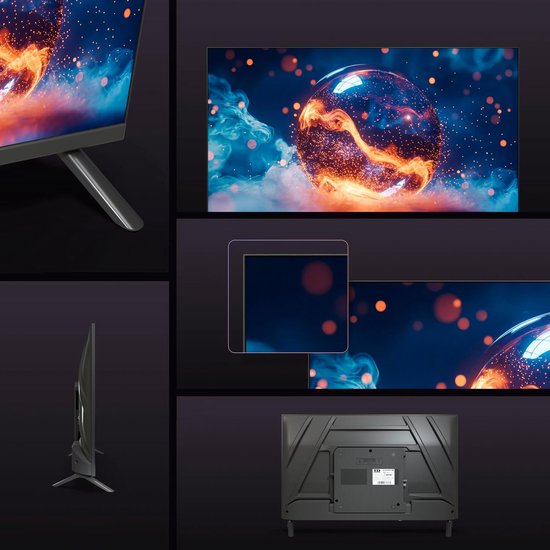 32 Inch Full HD Smart TV Android 14 GTV Met DVB-T2 HD-tuner | bol