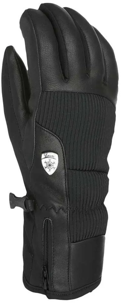 Level Iris Handschoenen Zwart M-L Vrouw