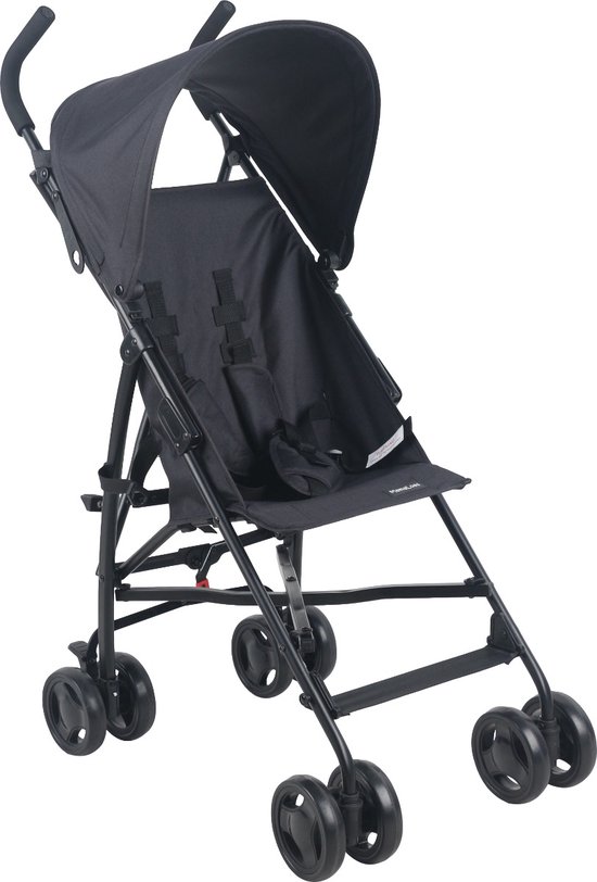 MamaLoes Milan Zwart 1 Stand Buggy