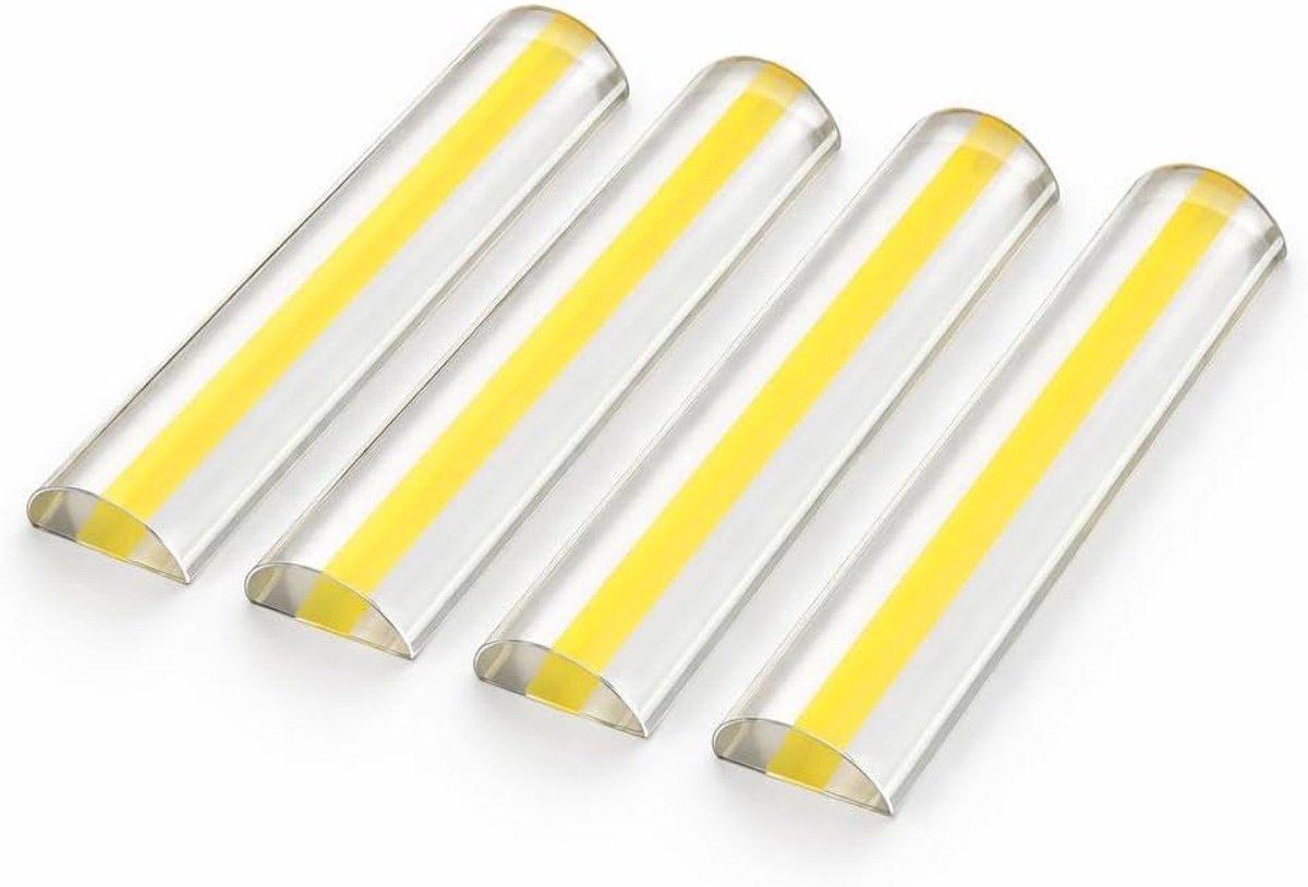4 Stuks Acryl Leeslijn Loep – Halfrond – Kristalhelder – Vervormingsvrij – Lichtgewicht – voor Boeken, Kranten, Documenten & Ouderen