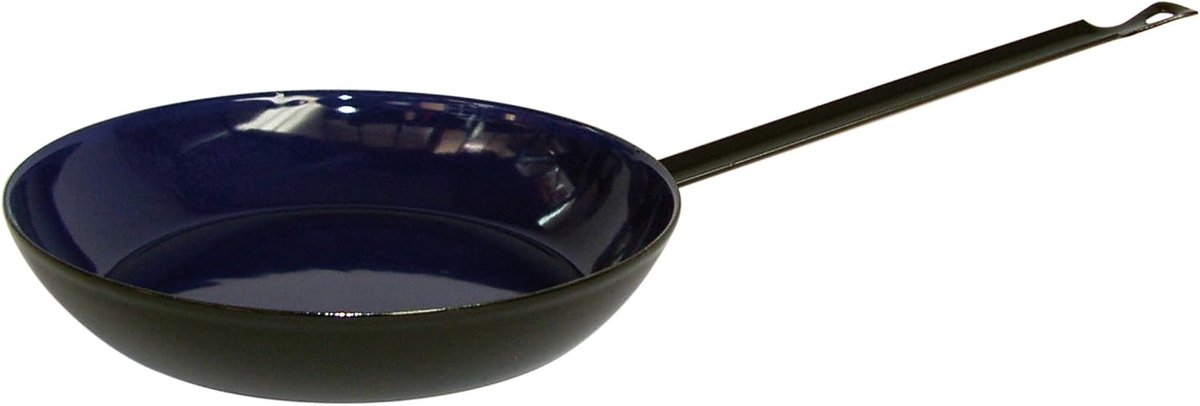 Profi Blue Farmer Pan Ø 24 cm zwart - Classic-Hotel met anti-aanbaklaag