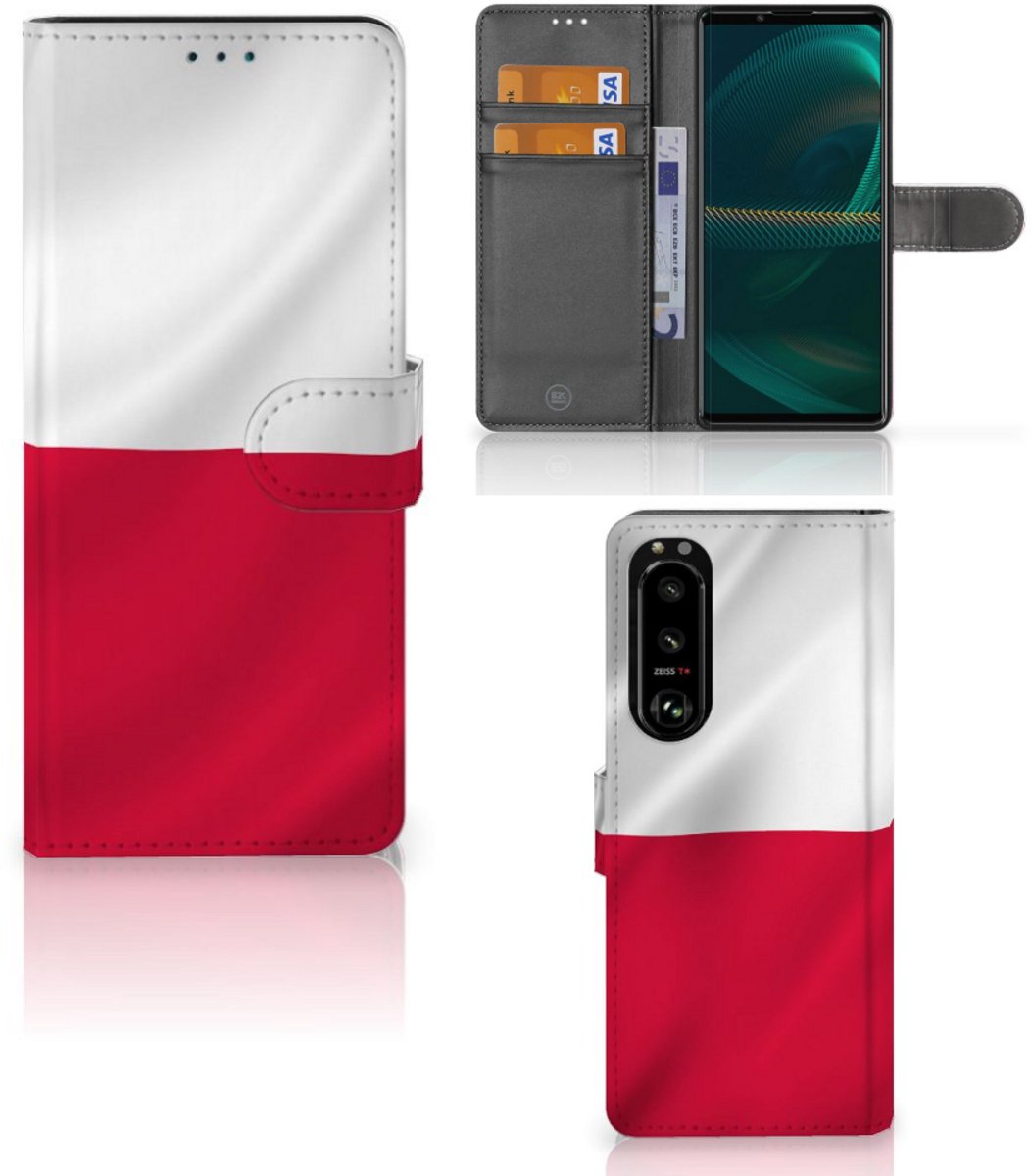 Sony Xperia 5III Bookstyle Case Polen