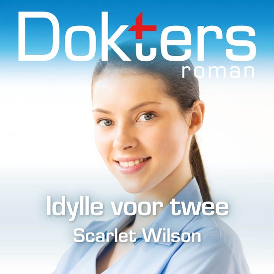 Jonge vrouw in doktersuniform, 'Dokters Idylle voor twee Scarlet Wilson'