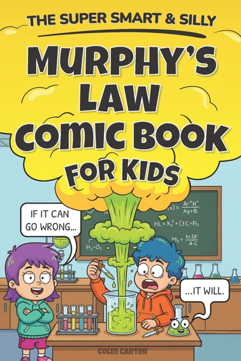 Omslag van The Super Smart & Silly Murphy's Law Comic Book For Kids
