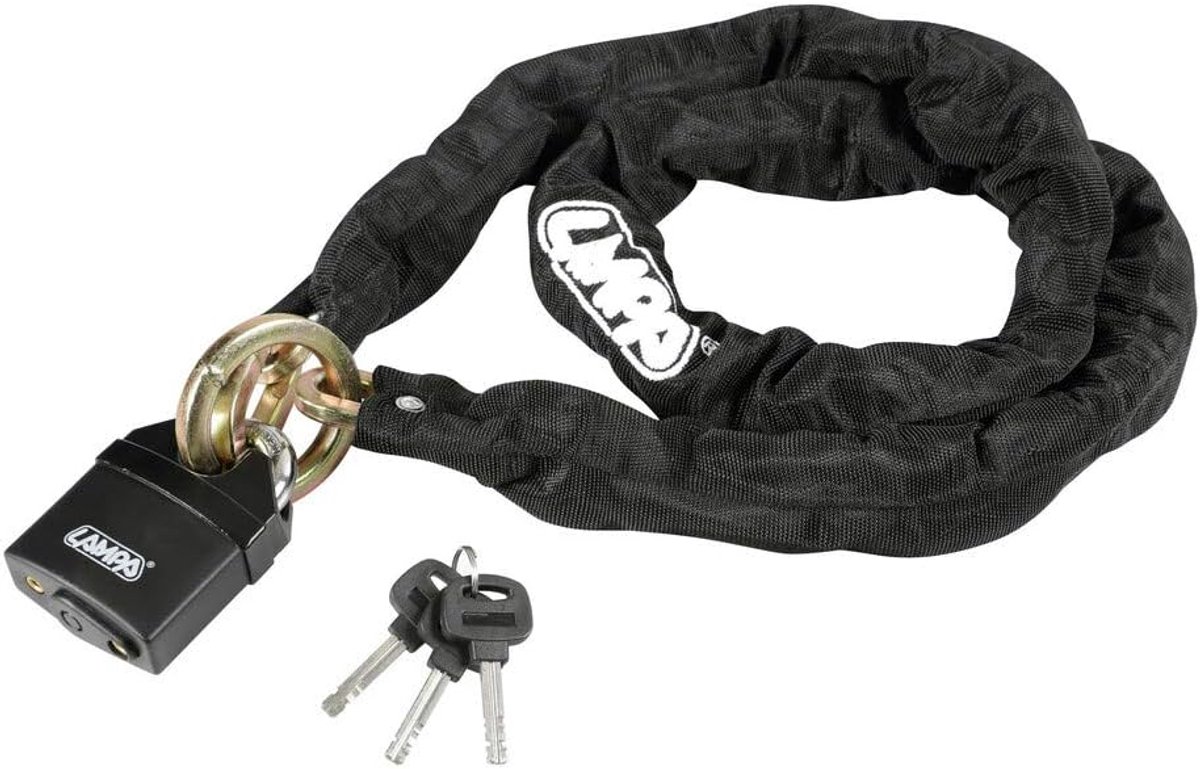 C-Lock 150R Kettingslot - 150 cm Hoogwaardig Beveiligingsslot voor Fietsen