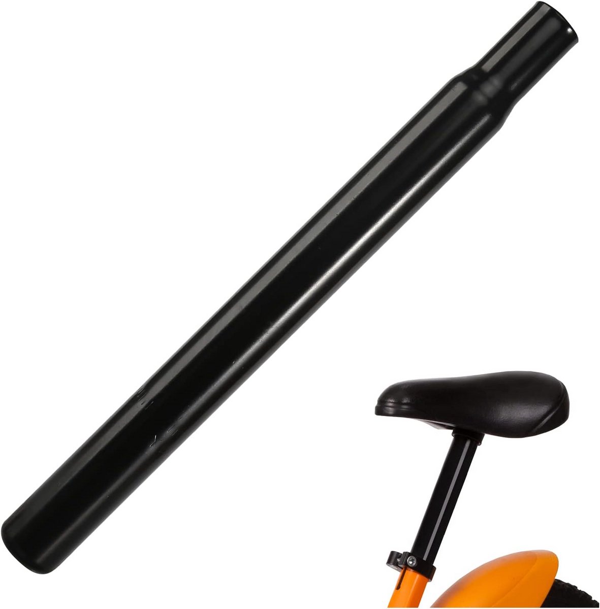 Fiets zadelpen 27,2 mm - Lichtgewicht Aluminium Kaarszadelpen voor Mountainbike en Racefiets