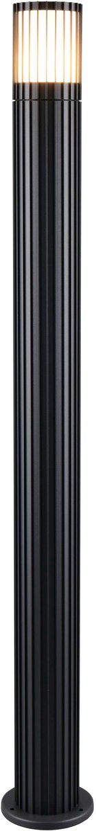 TRIO VOLGA - Paalverlichting - Antraciet - excl. 1x E27 4 W - Incl. connector voor serieschakeling - Buitenverlichting - IP54