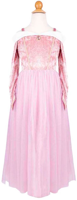 Great Pretenders Verkleedkledij Sweetheart Princess jurk met armwarmers - 3/4 jaar - Roze