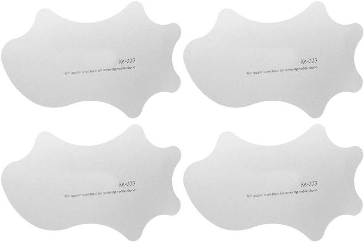 4 Stuks Ultradunne Metalen Pry Tools voor Mobiele Telefoon Reparatie