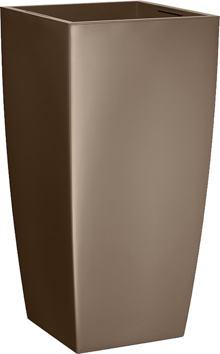 Elezza Infinity Bloempot L35 x B35 x H70 cm - Taupe