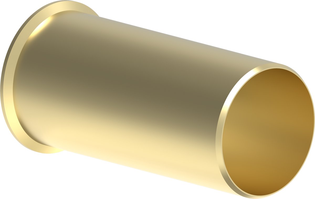 KIRCHHOFF MS Steunmof - Blanco - Knelfitting Voor 22 mm Koperen Buis (4x)