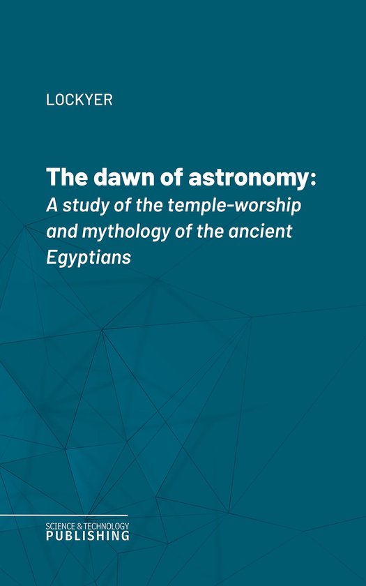 The dawn of astronomy - cover