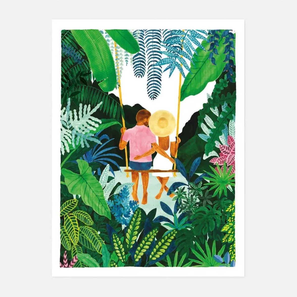 Poster Schommel 29.7 x 39.7 cm All The Ways To Say ATWS