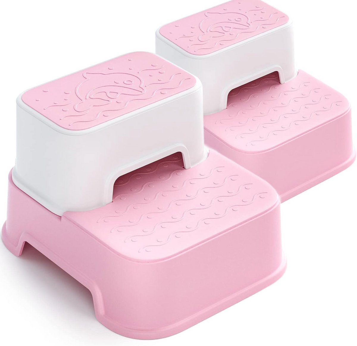 Tweelaags Anti-slip Kruk voor Kinderen - Voor Badkamer, Keuken en Toilet