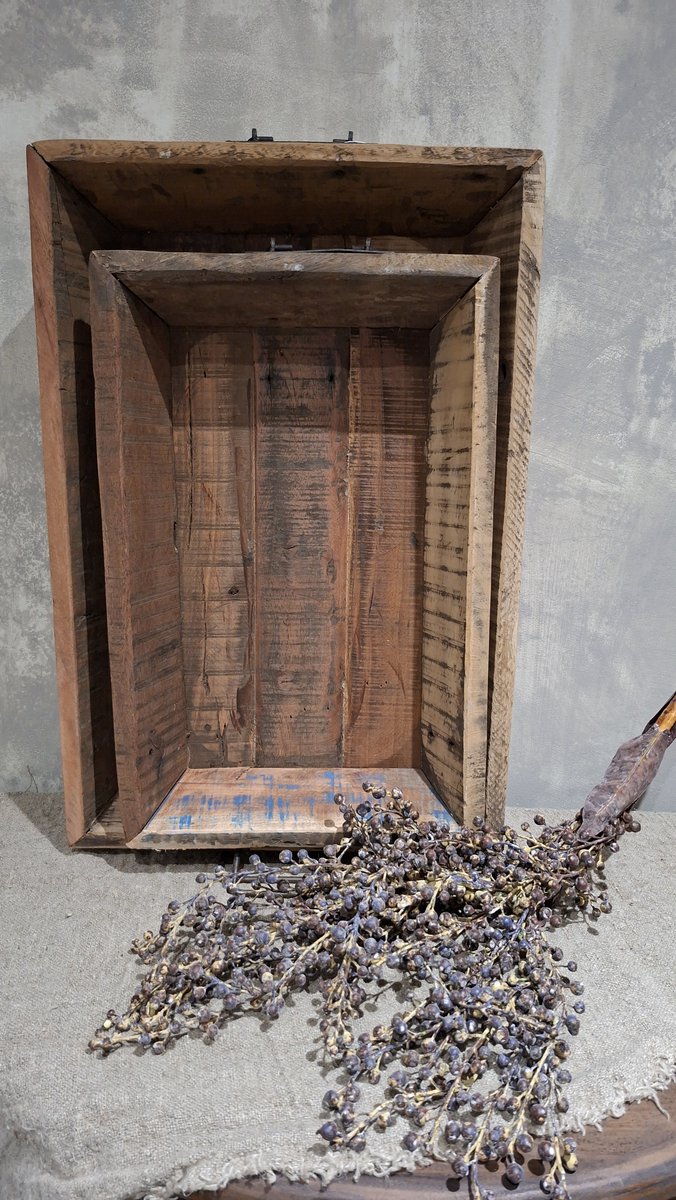 Robuust dienbladen set