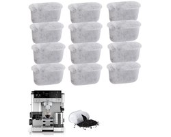 Geschikt voor NINJA ES601 655 701, koffiemachine actieve koolfilter, niet-geweven houtskoolwaterfilter, 12 stuks